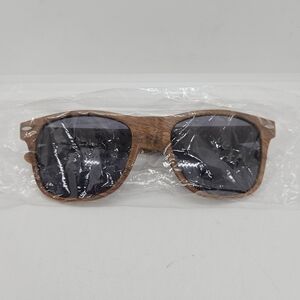 NEW Havana Cabana faux wood sunglasses
